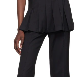 Berrylush Women Solid Green Waist Tie-Up Ruffled Maxi Skirt with Attached Trousers